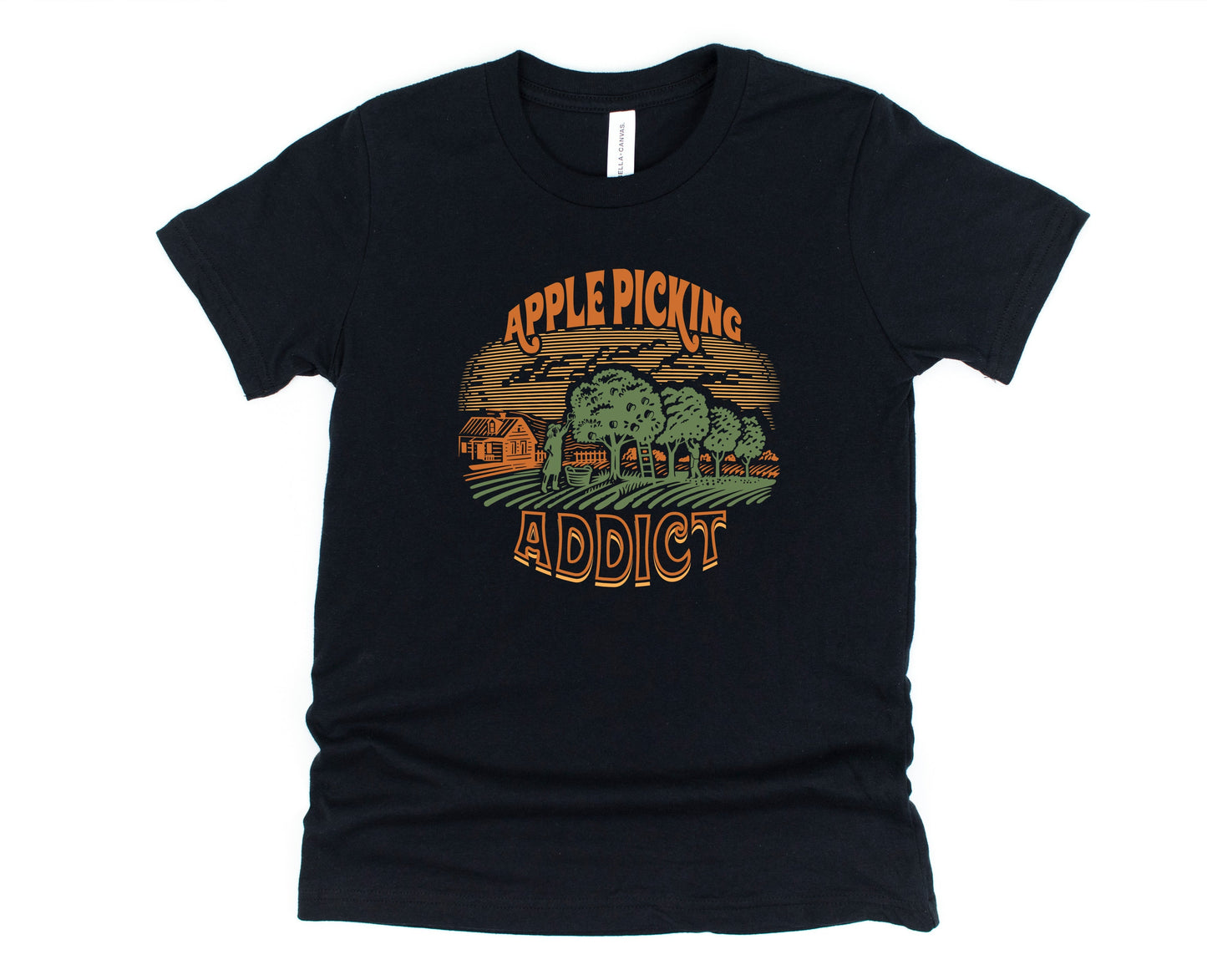 Apple Picking Addict Graphic Tee