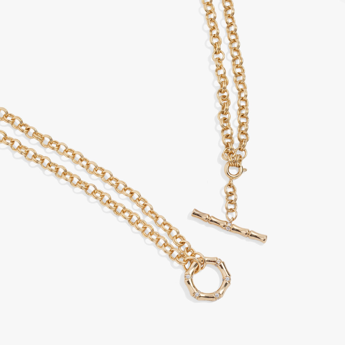 Bamboo Convertible Necklace or Bracelet
