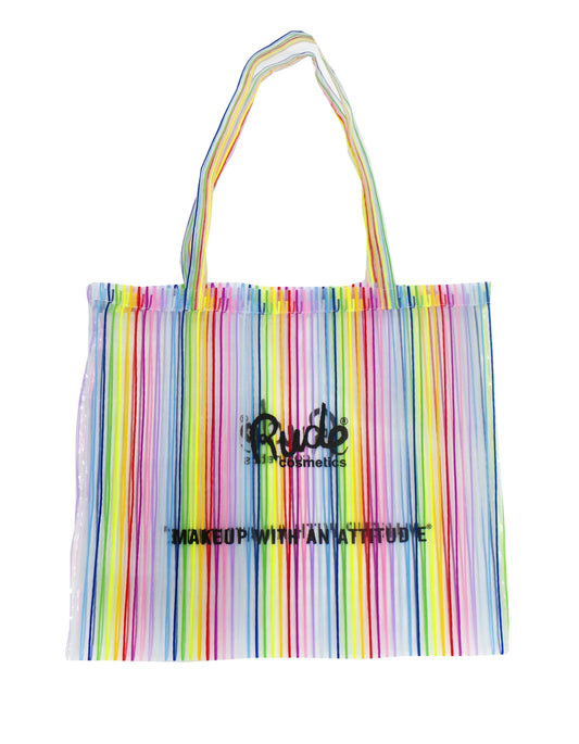 Rude Rainbow Shopping Bag - Large