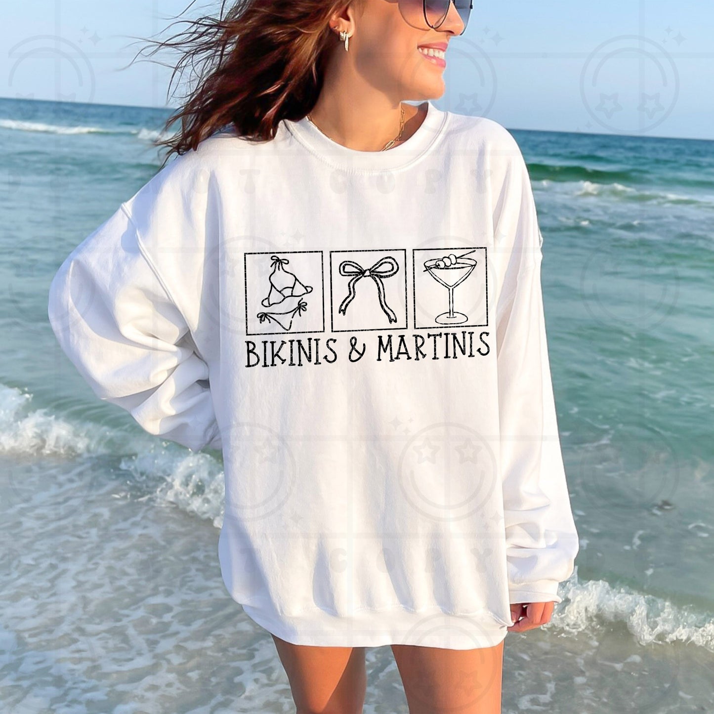BIKINIS MARTINIS SWEATSHIRT