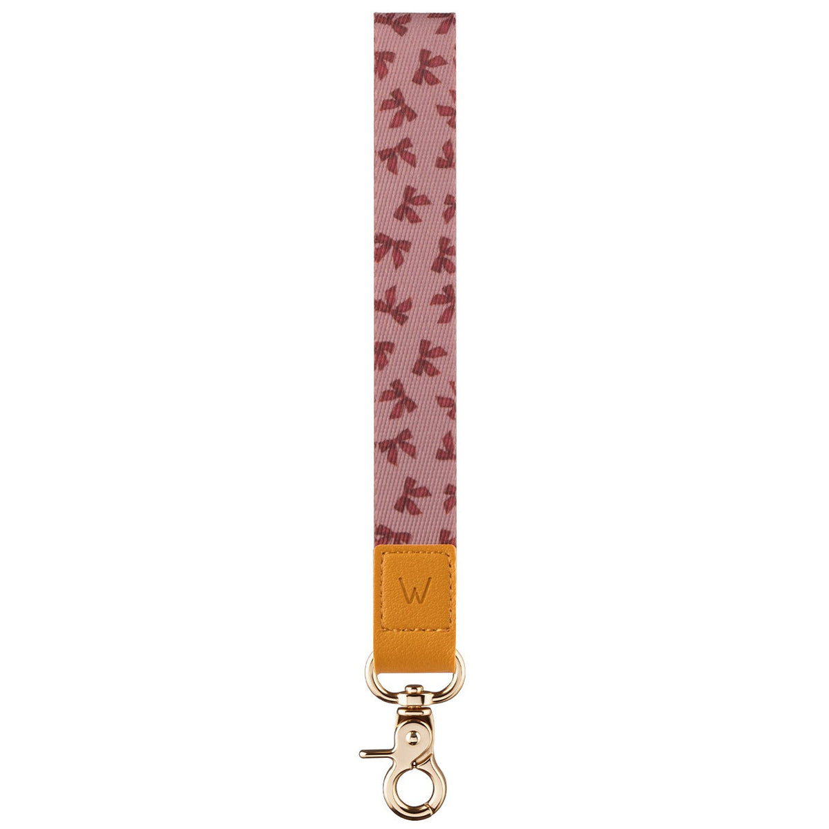 Bordeaux Bows Wrist Lanyard