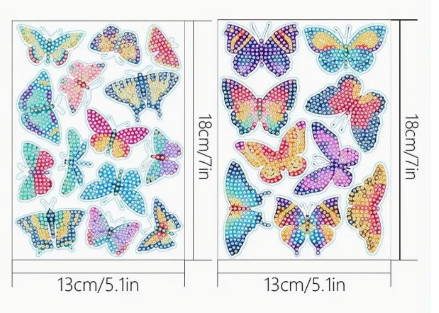 Butterfly Stickers - Diamond Art kit