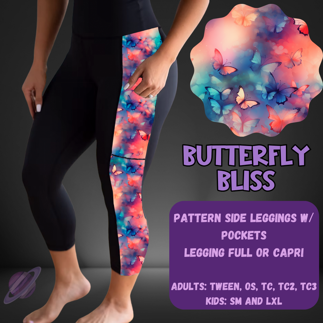 BUTTERFLY BLISS-PATTERN PANEL OUTFIT RUN-SOFT CLOSE 7/10 HARD CLOSE 7/12