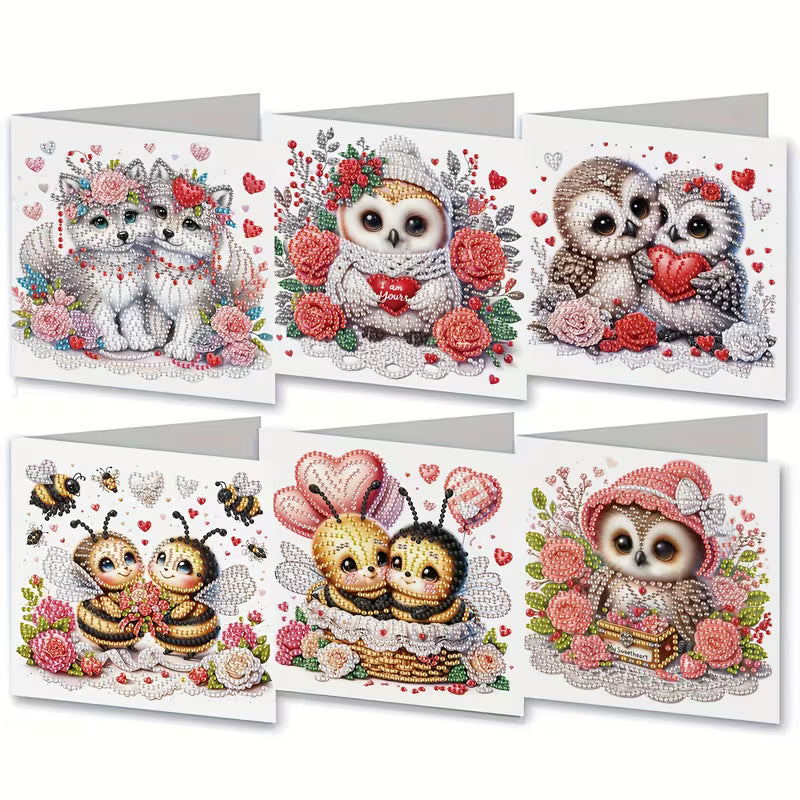 Animal Heart Cards