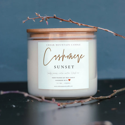 Cashmere Sunset - 3 Wick Jar Candle