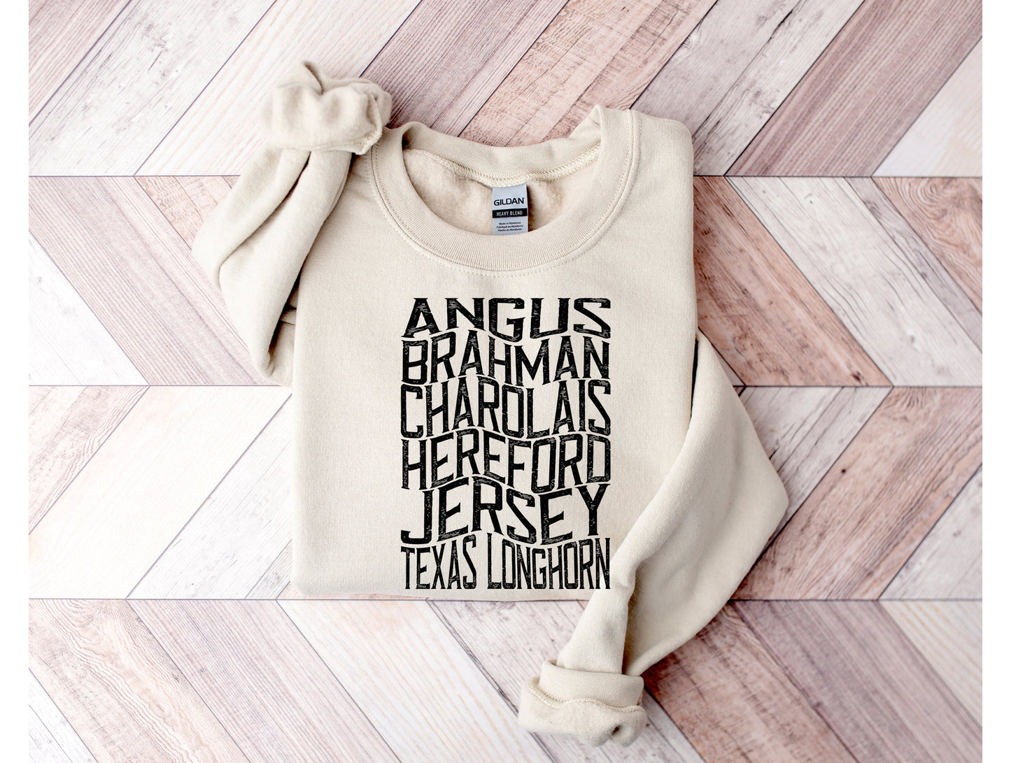 Cattle Names Graphic Tee