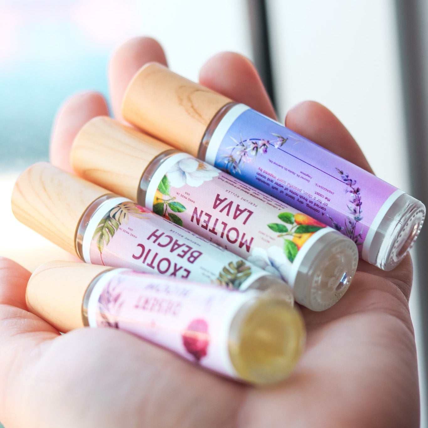 Lavender & Spring Apricot Perfume Roller