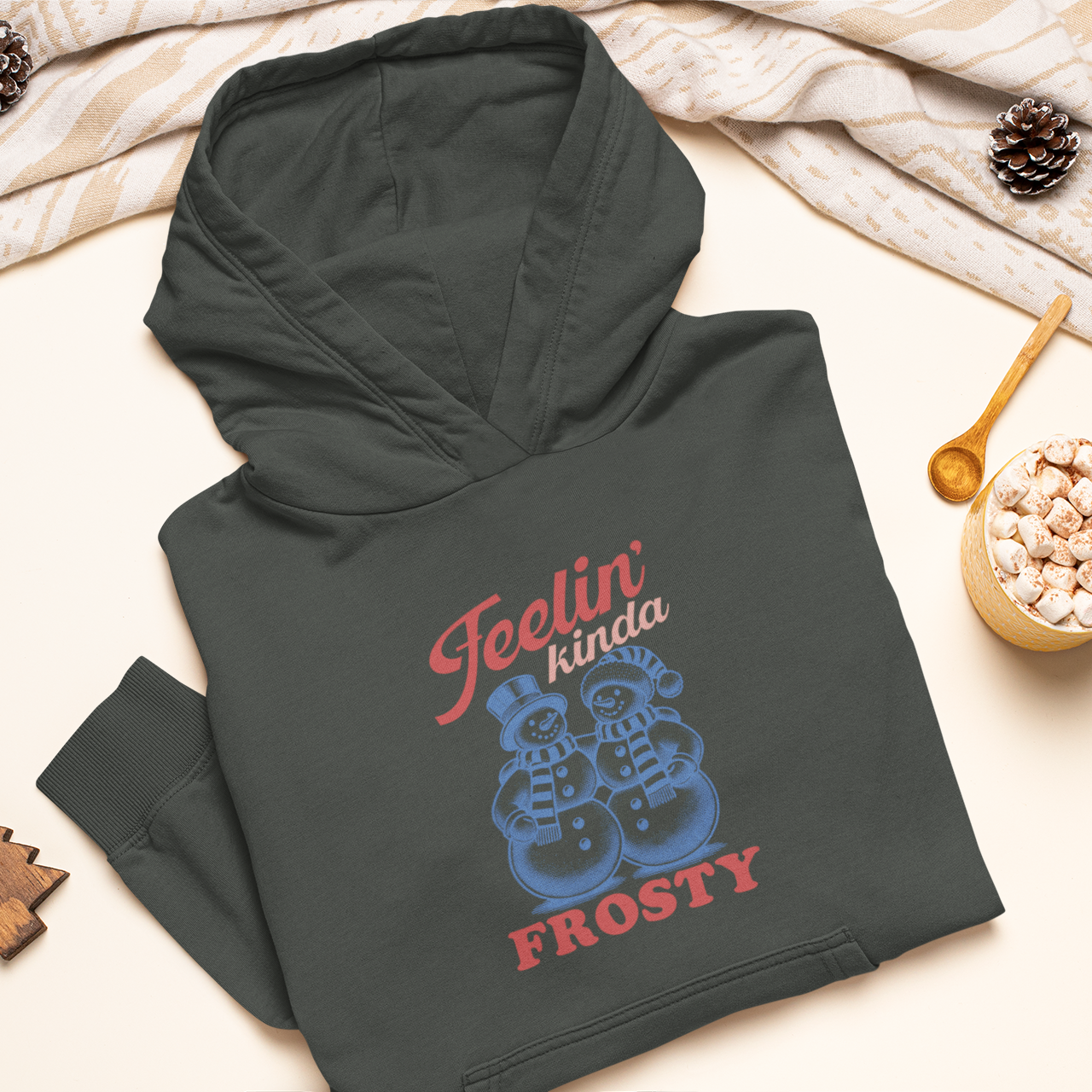 Feelin' Kinda Frosty Graphic Hoodie