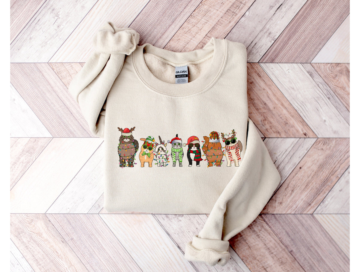 Christmas cats Graphic Tee