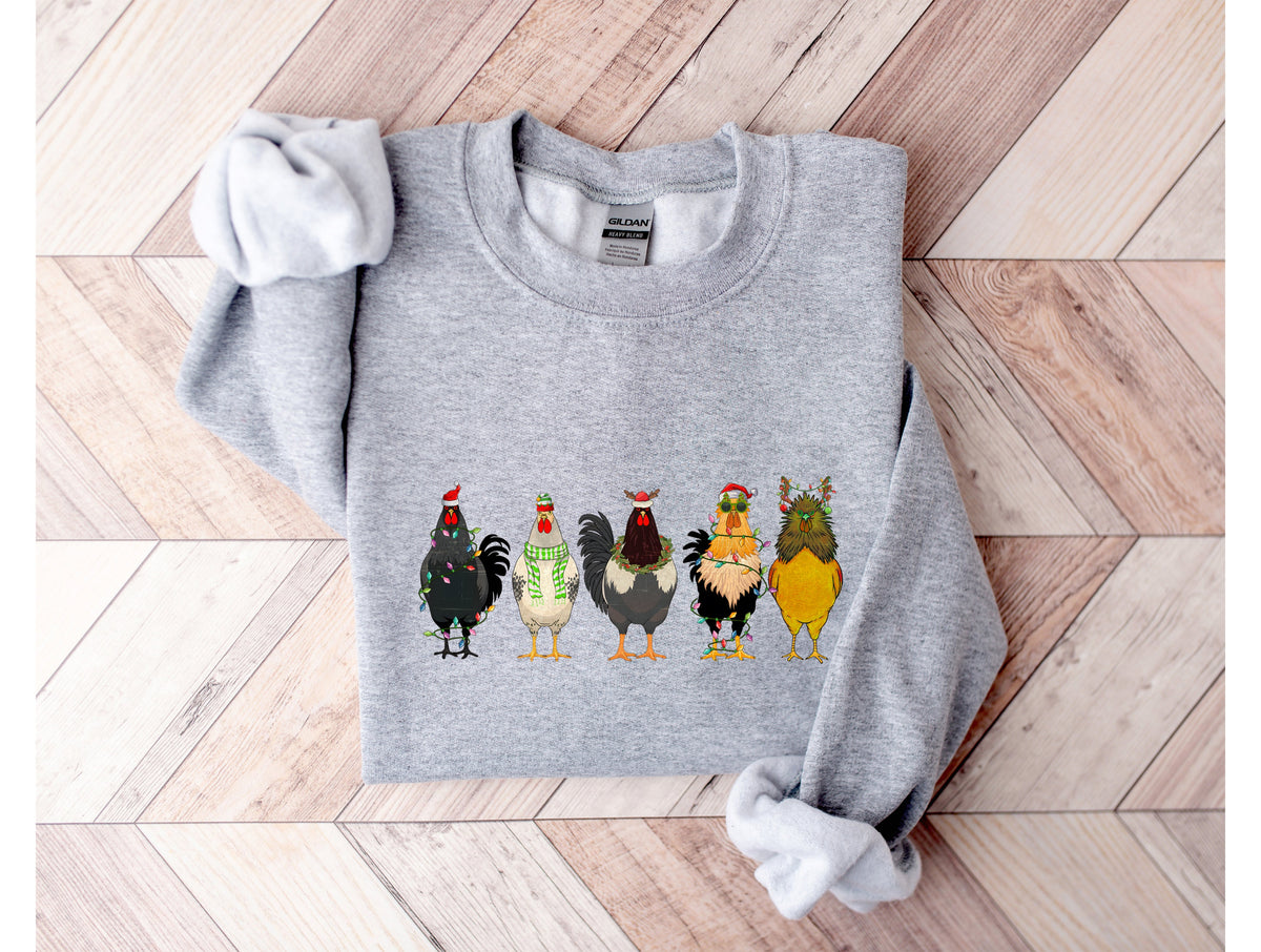 Christmas Chicken Graphic Tee