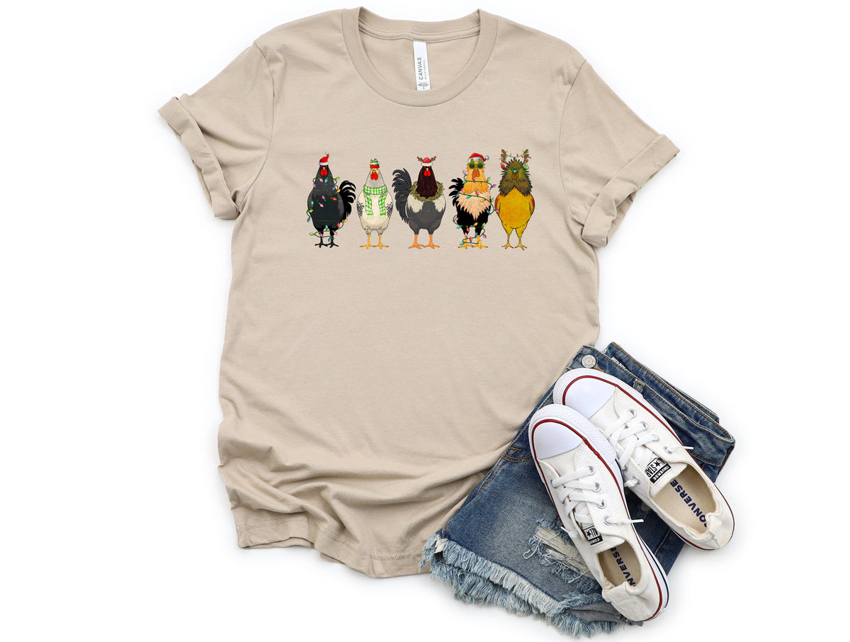 Christmas Chicken Graphic Tee