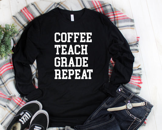 Coffee Teach Grade Repeat