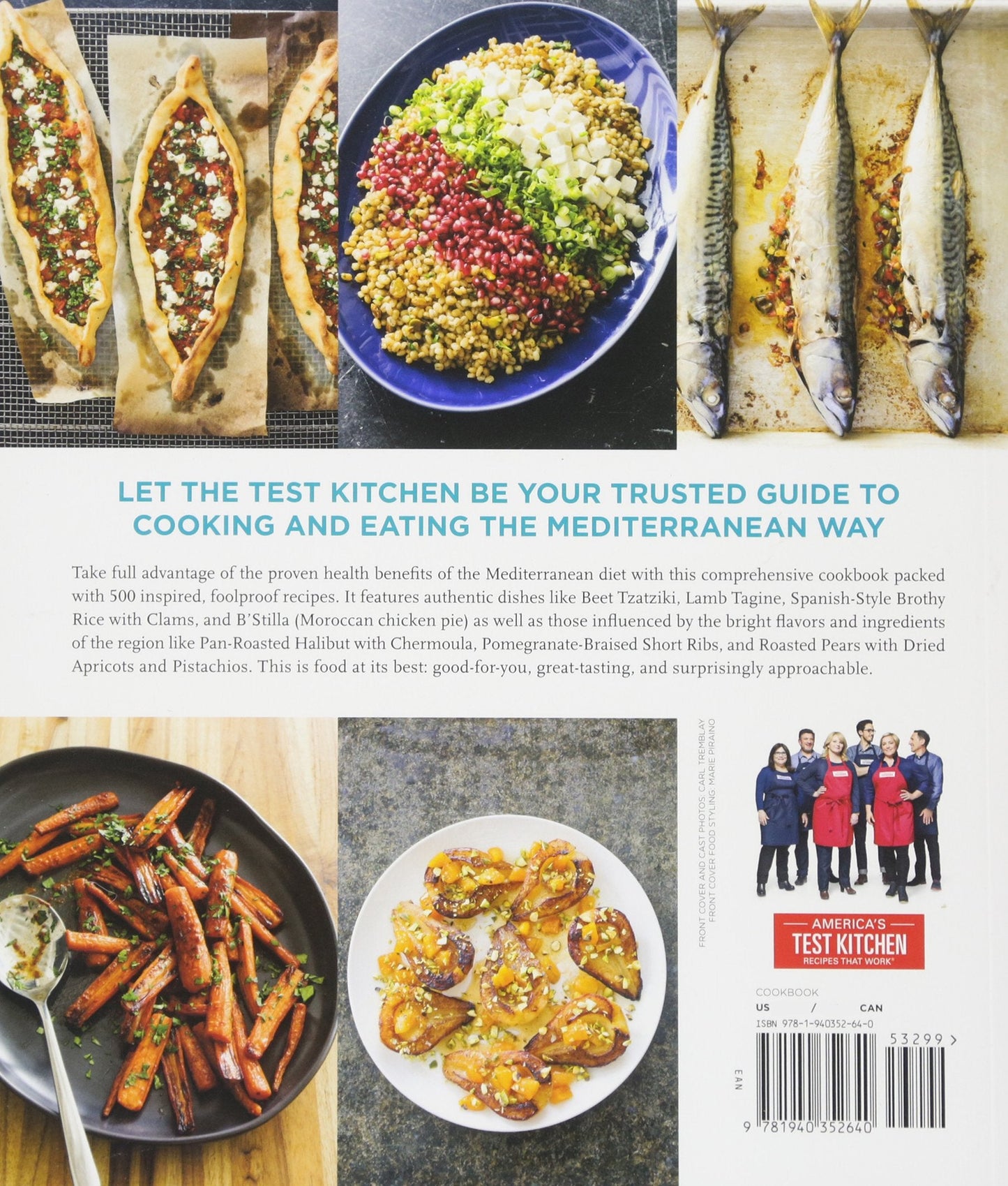 The Complete Mediterranean Cookbook: 500 Vibrant, Kitchen-Tested Recipes for Living and Eating Well Every Day (Spiral Bound)