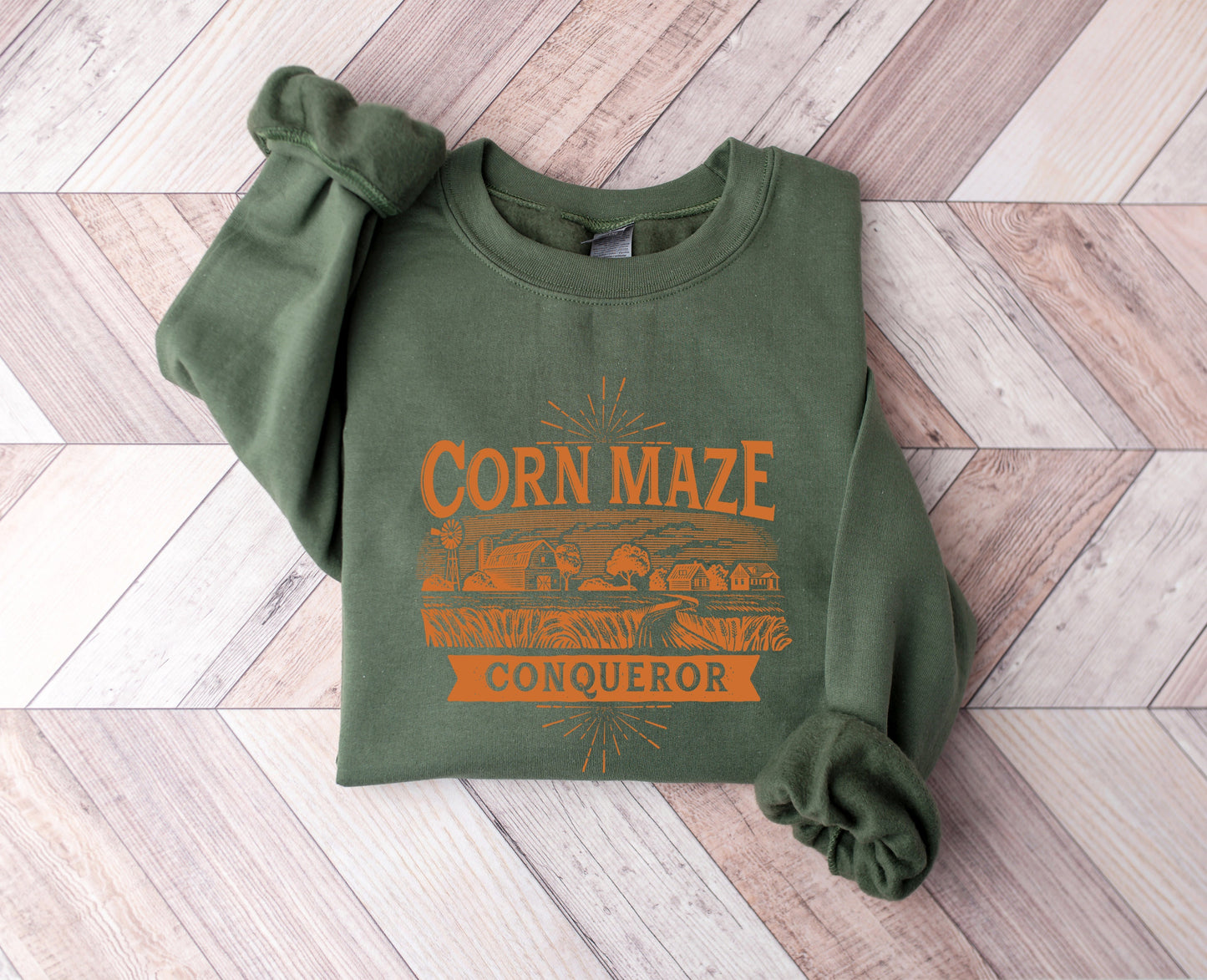 Corn Maze Conqueror Graphic Tee