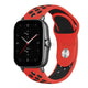 red black