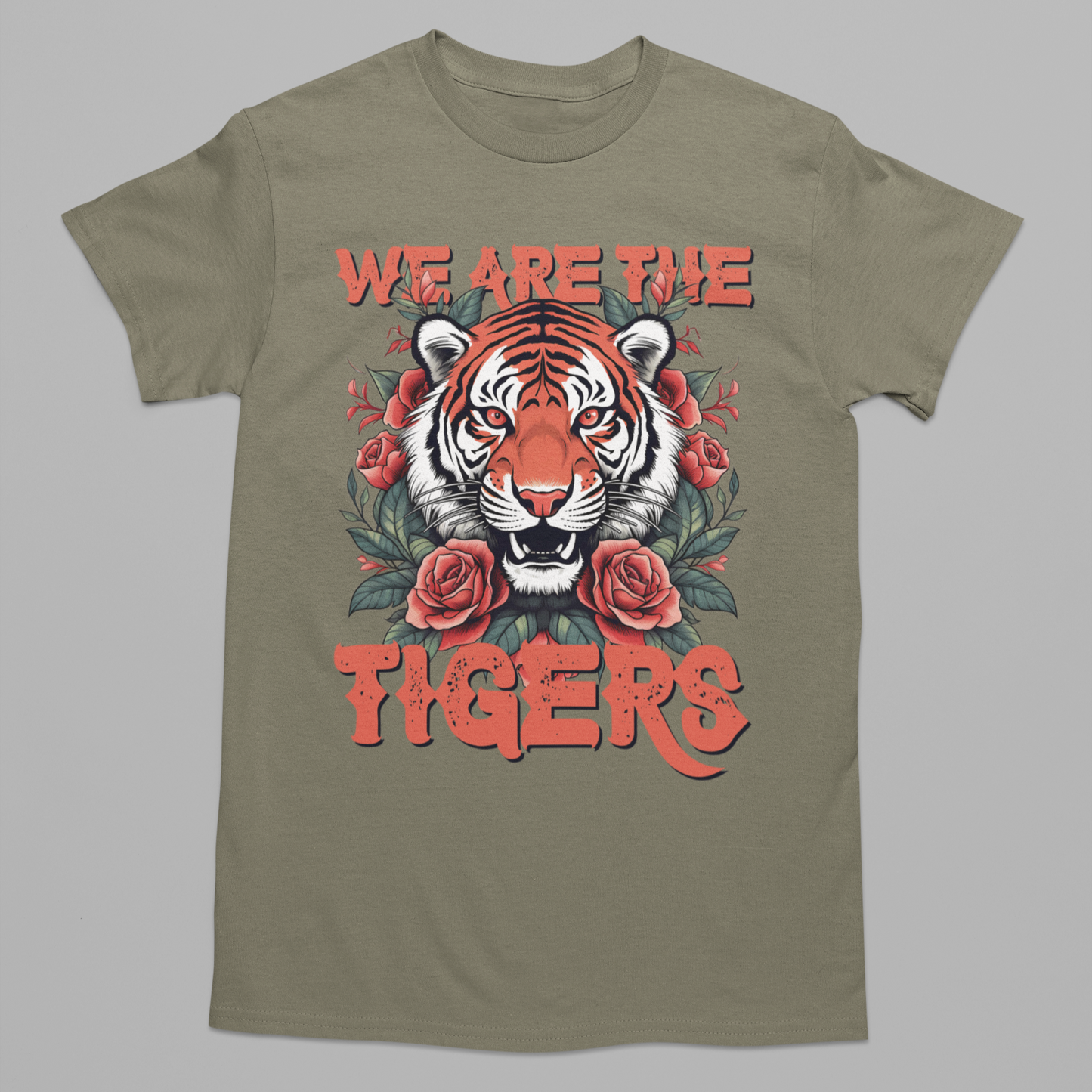 Tigers & Roses Graphic Tee