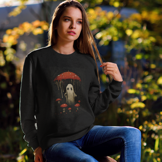 Haunted Shroom Graphic Sweatshirt