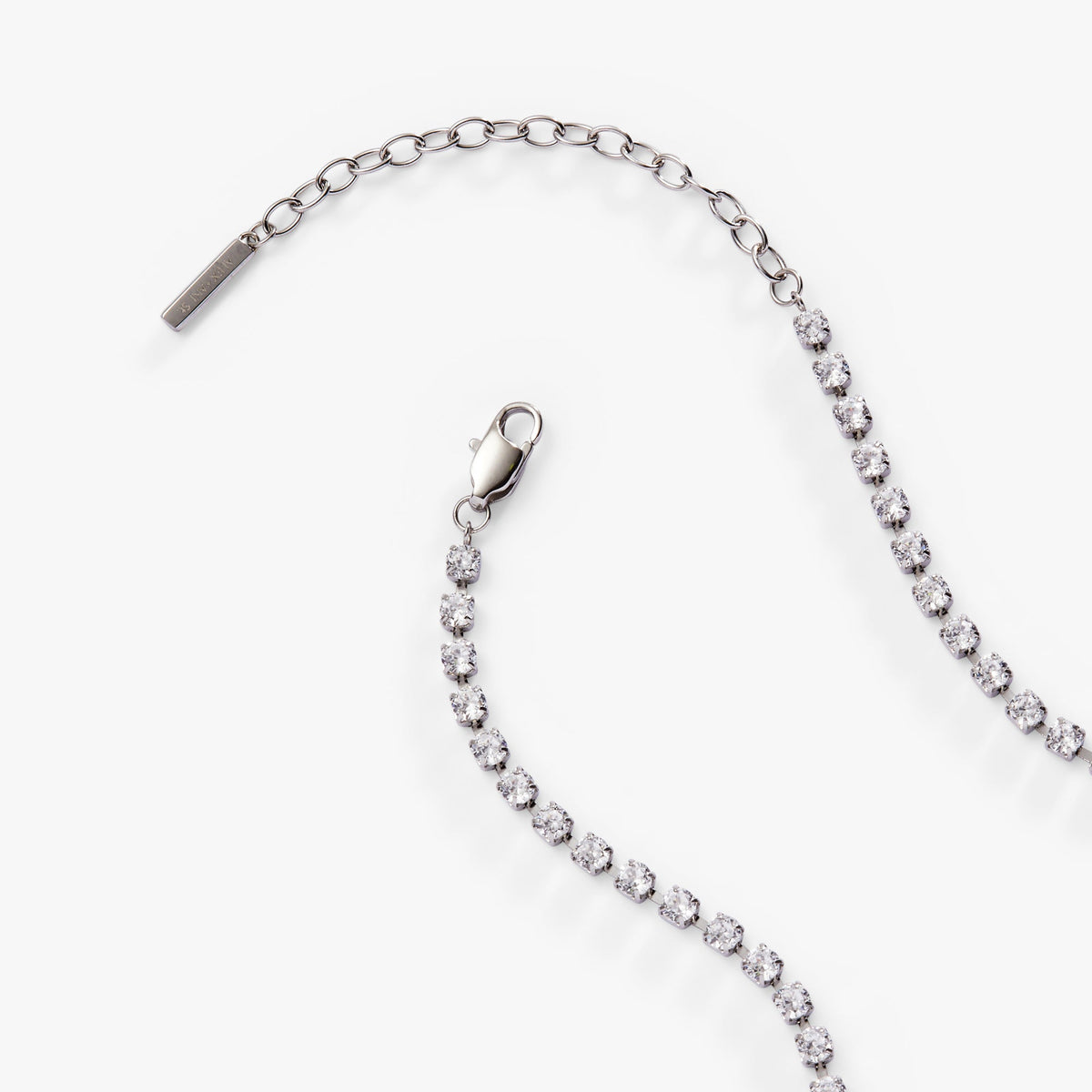 Crystal Tennis Chain Necklace