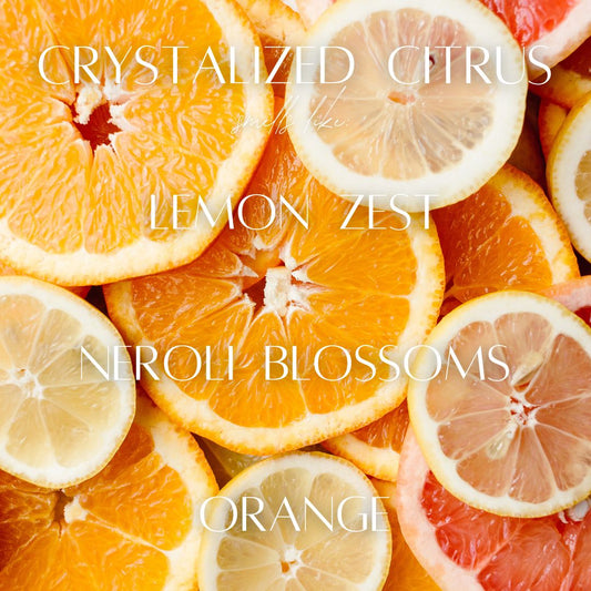 Crystalized Citrus - 3 Wick Jar Candle