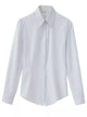 White-Long Sleeve Anti-Gaping