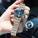 silver gold blue