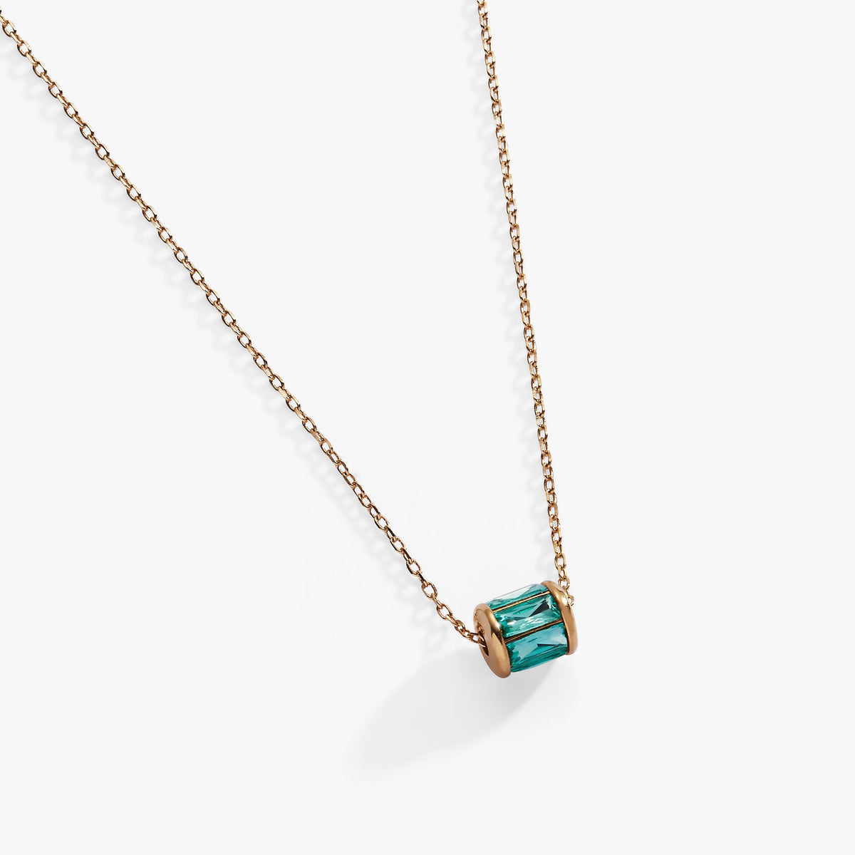 December Birthstone Precious Pendant Necklace