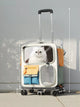Green Rolling suitcase