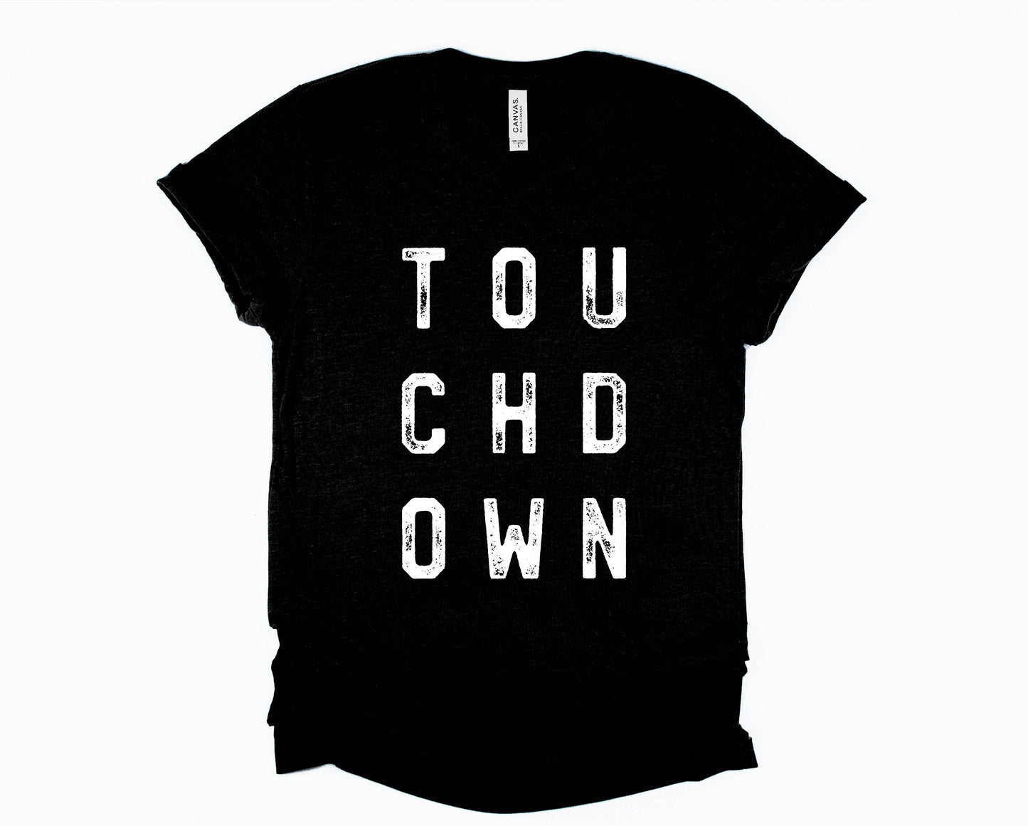 Distressed touchdown Graphic Tee