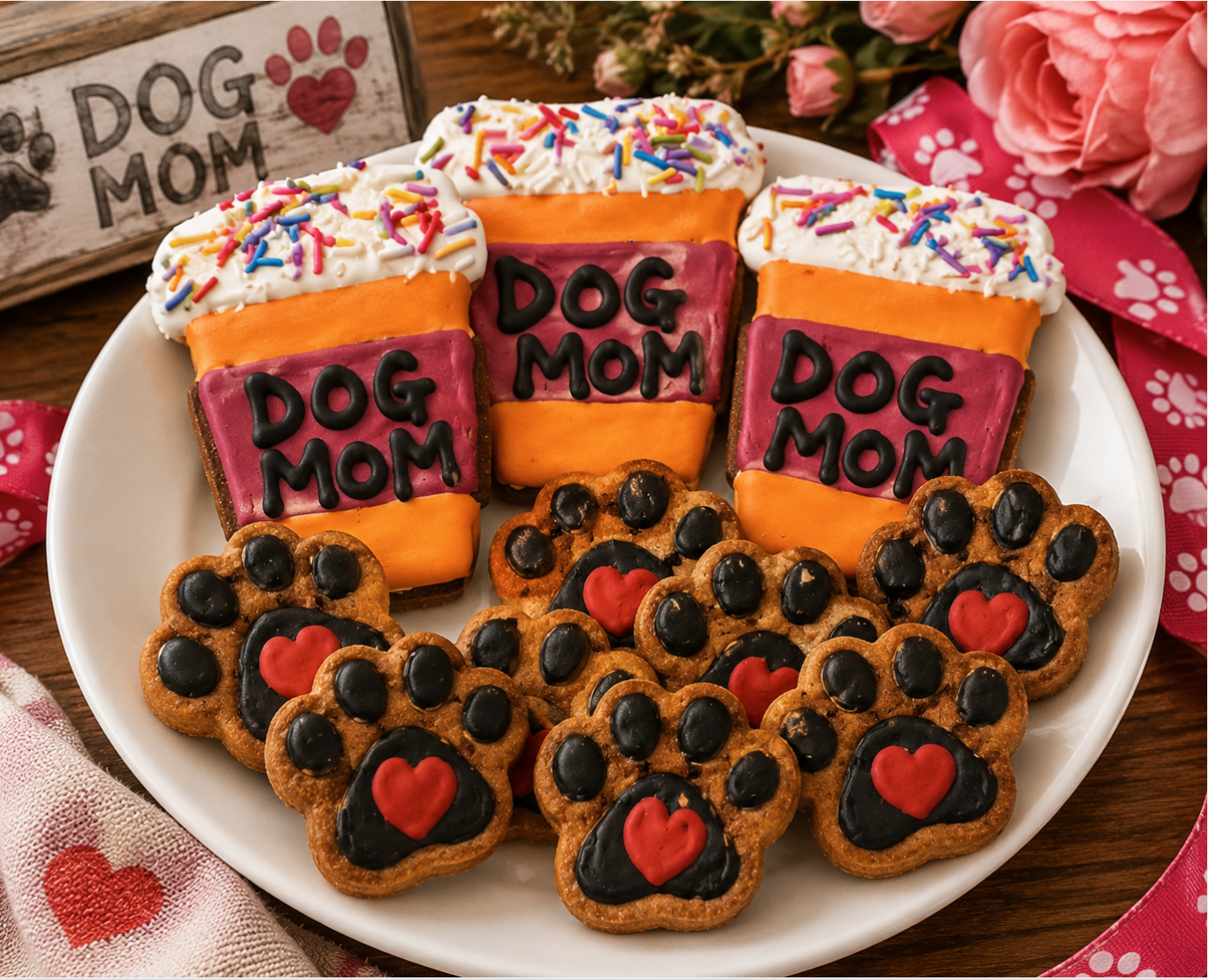 Dog Mom Cookies – Organic Handmade Dog Treats