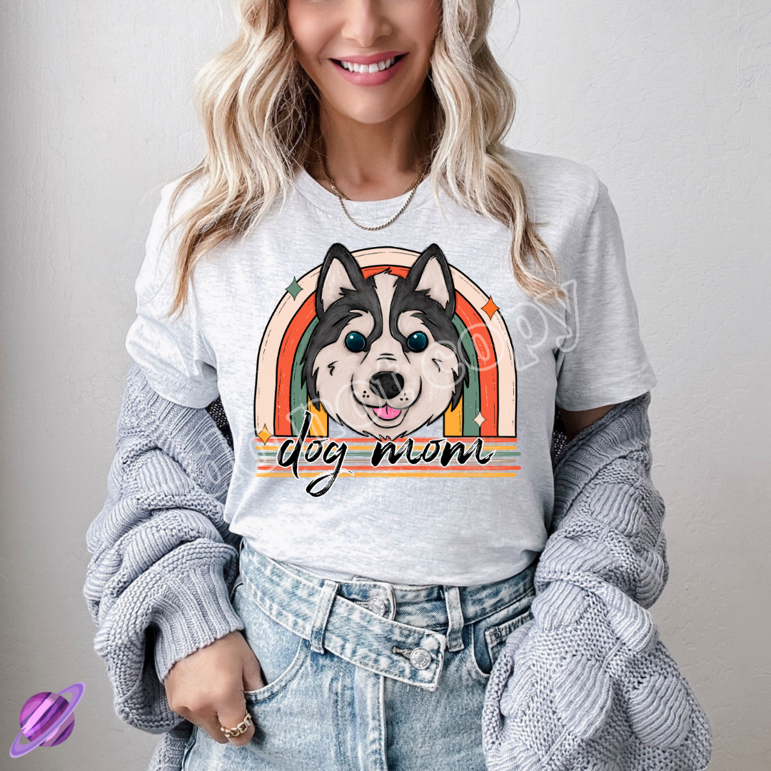 HUSKY DOG MOM TEE