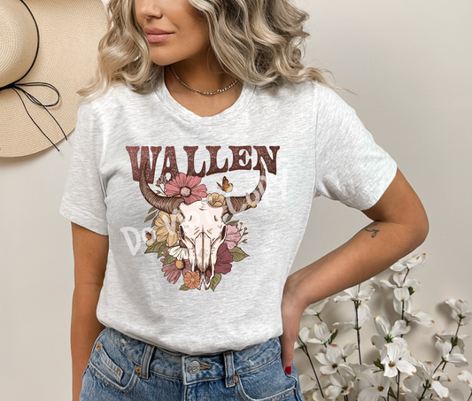 Wall3n Skull Tee