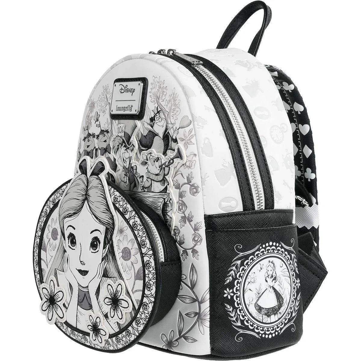 Loungefly Alice in Wonderland Sketch Mini Backpack Limited Edition