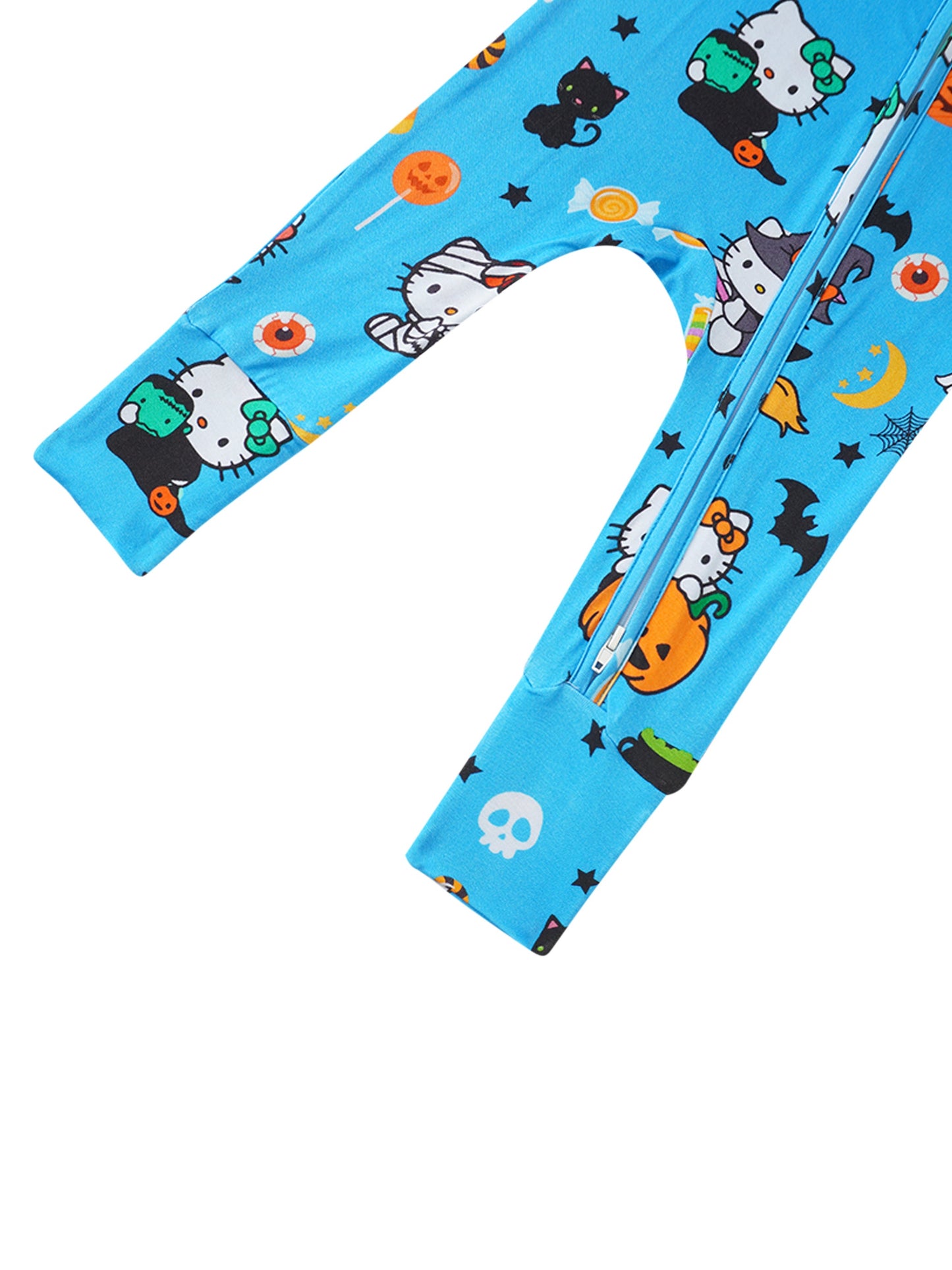 PoshTOT Sanrio Hello Kitty Candy Bamboo Baby Convertible Zippy Romper