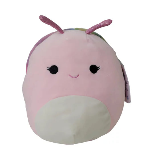 Squishmallows Silvina the Pink Snail with Tie-Dye Shell 10" Stuffed Plush