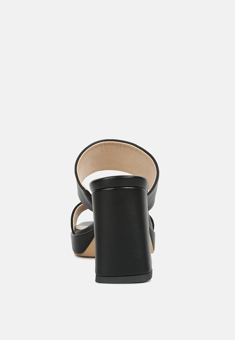 Eddlia Slip On Platform Sandals