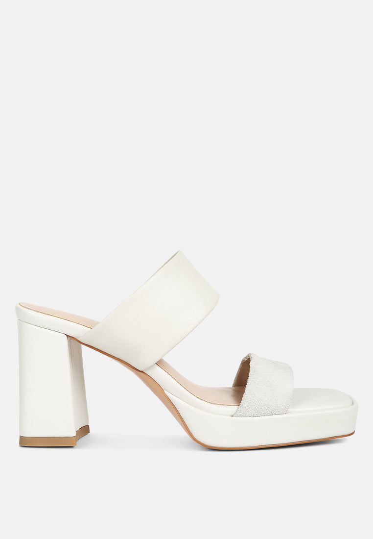 Eddlia Slip On Platform Sandals