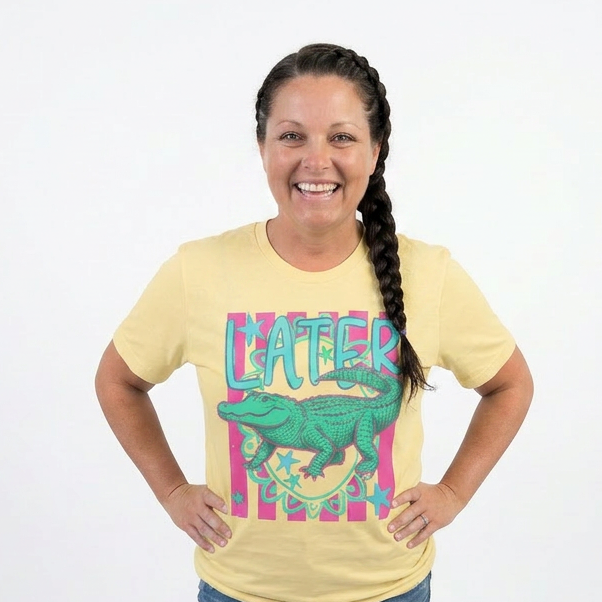 Lator Alligator Adult Graphic Tee