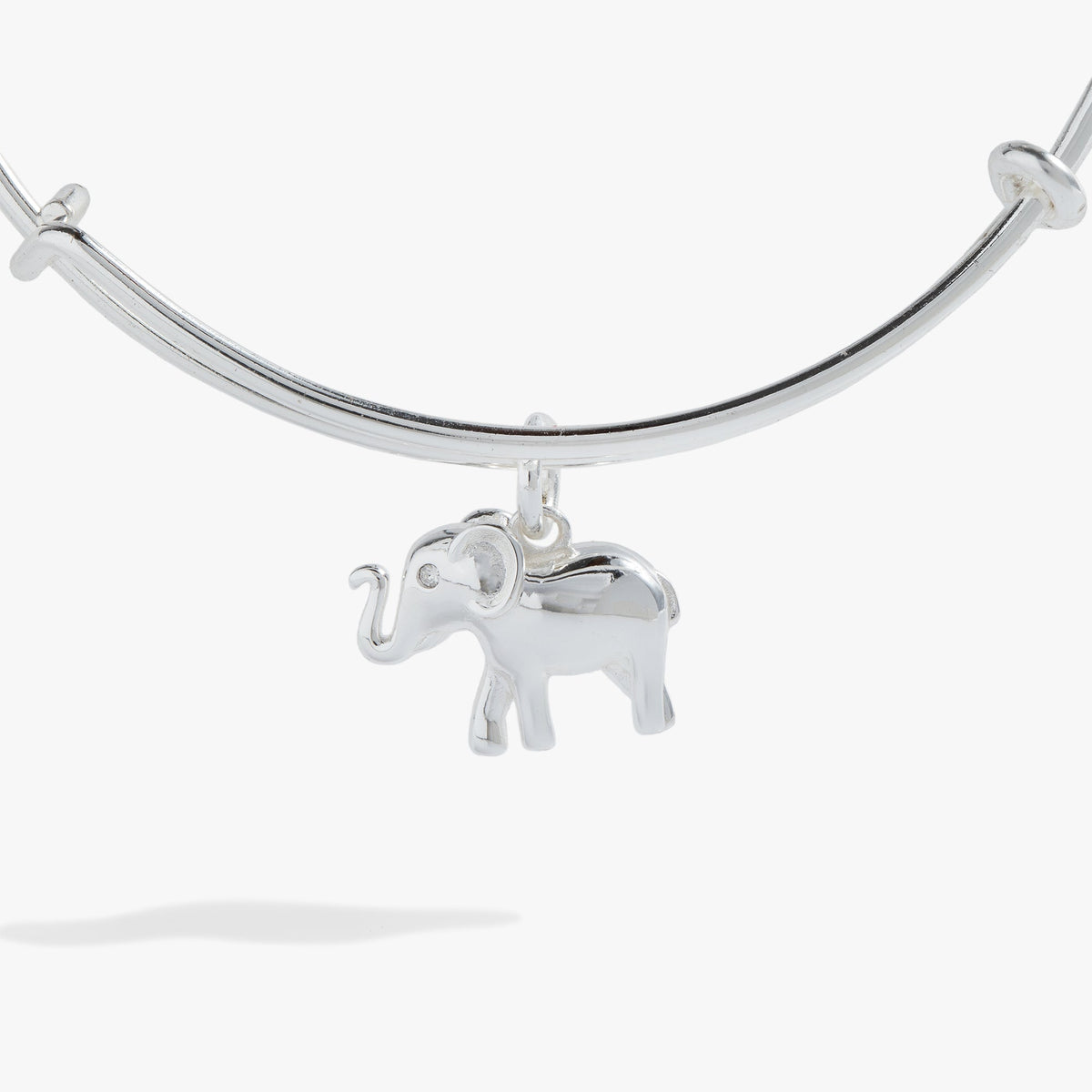 Elephant Charm Bangle