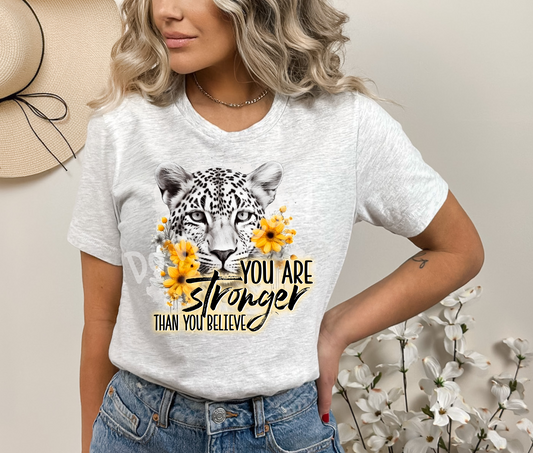 STRONGER THAN YOU BELIEVE TEE