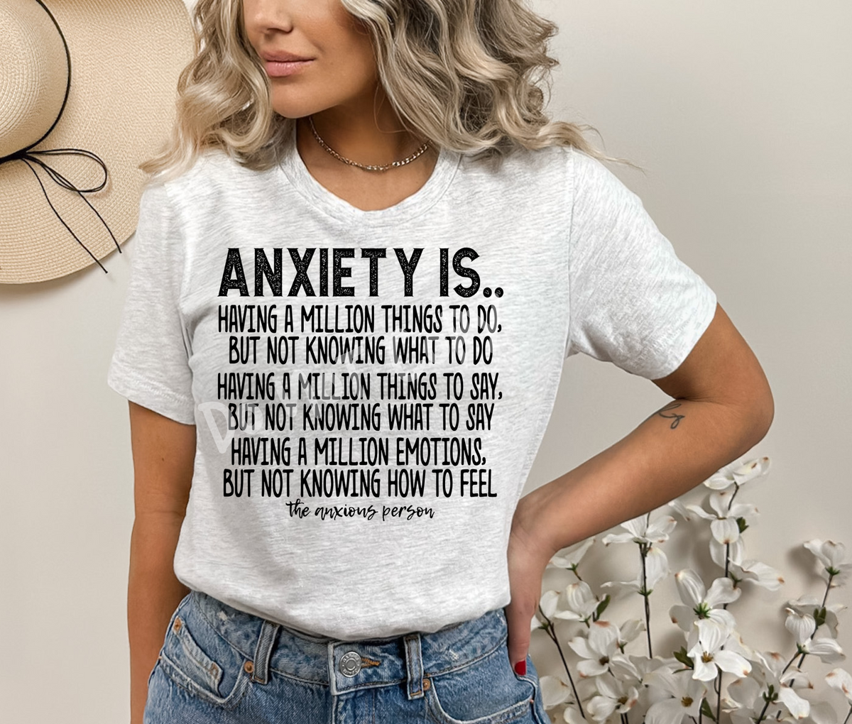ANXIETY TEE