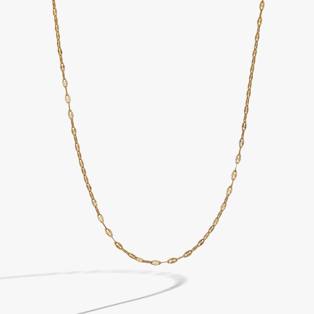 Multi Faceted Chain Necklace