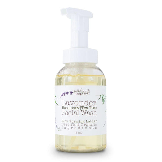 Facial Wash with Lavender, Rosemary & Tea Tree