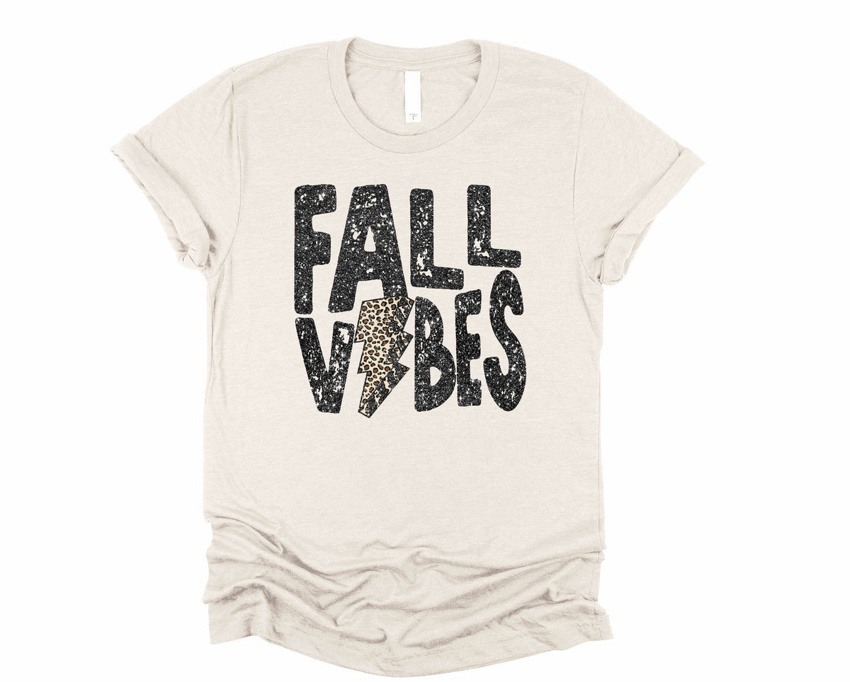 Fall Glitter Vibes Graphic Tee