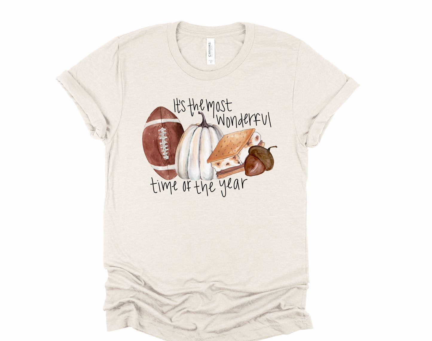 Fall It's the Most Wonderful Time of the Year Graphic Tee