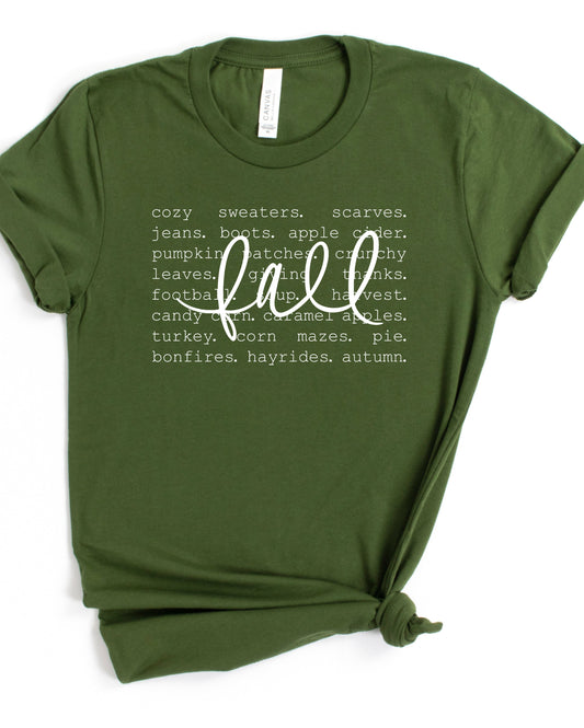 Fall Things Graphic Tee