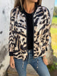 Beige Zebra Print