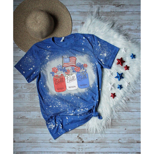 Fourth of July  bleached -  Graphic Tee