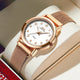 rose gold white