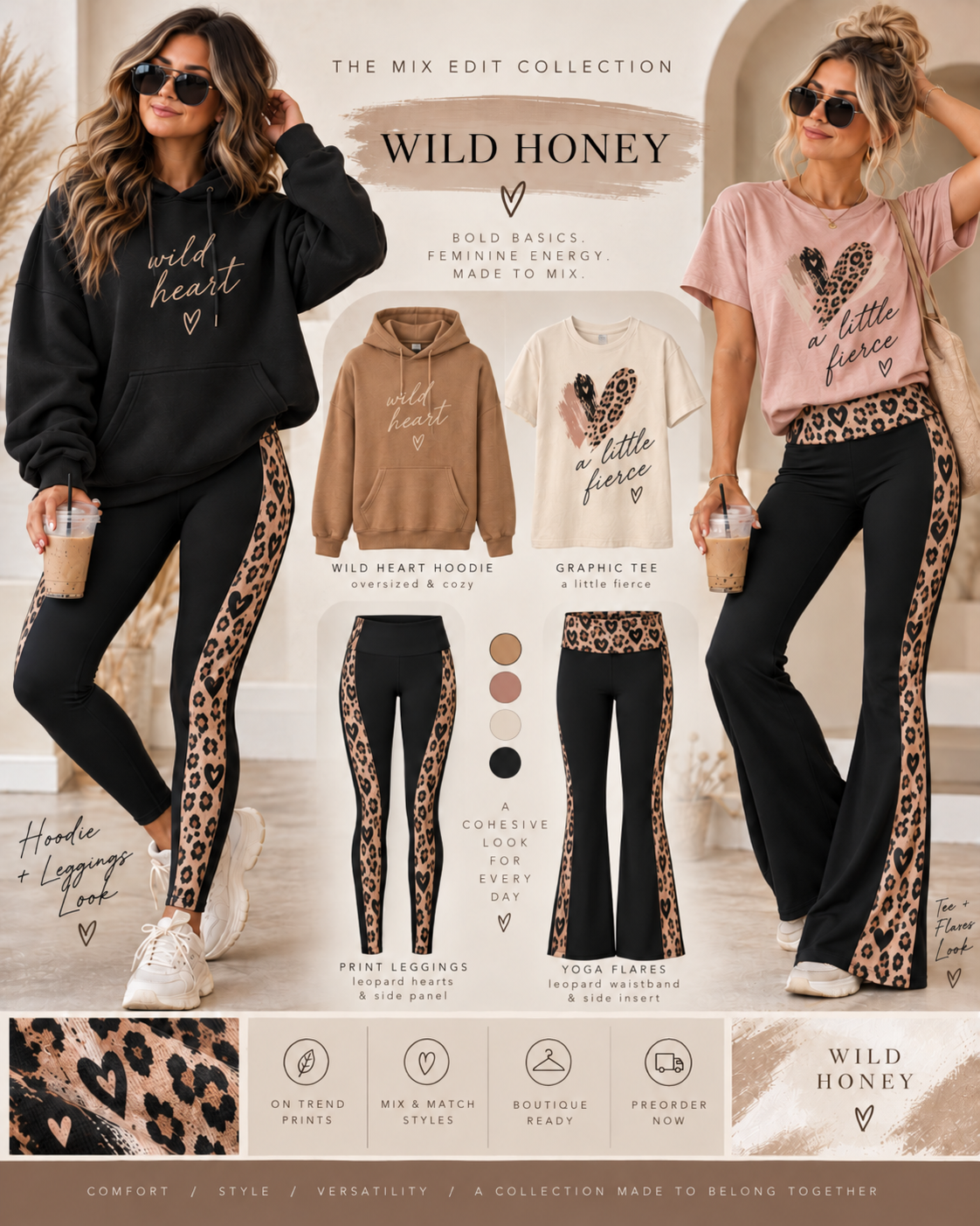 WILD HONEY-YOGA FLARES (MIX EDIT PREORDER CLOSING 10/30, ETA END DEC.)