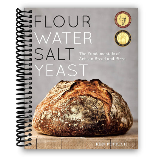 Flour Water Salt Yeast: The Fundamentals of Artisan Bread and Pizza (Spiral Bound)